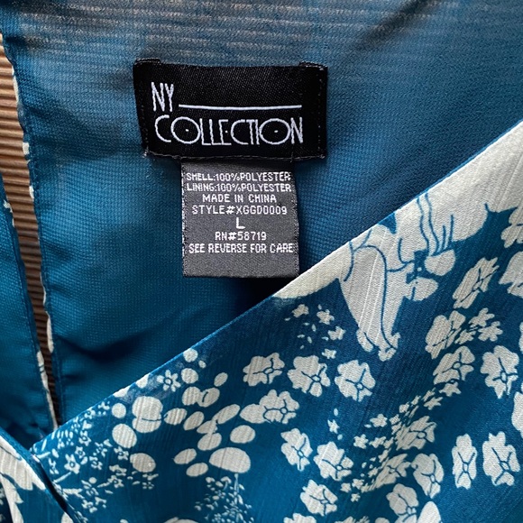 Tiered chiffon floral midi dress - Picture 12 of 12